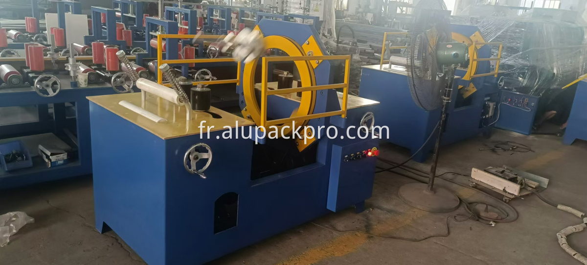 wrapping package machine